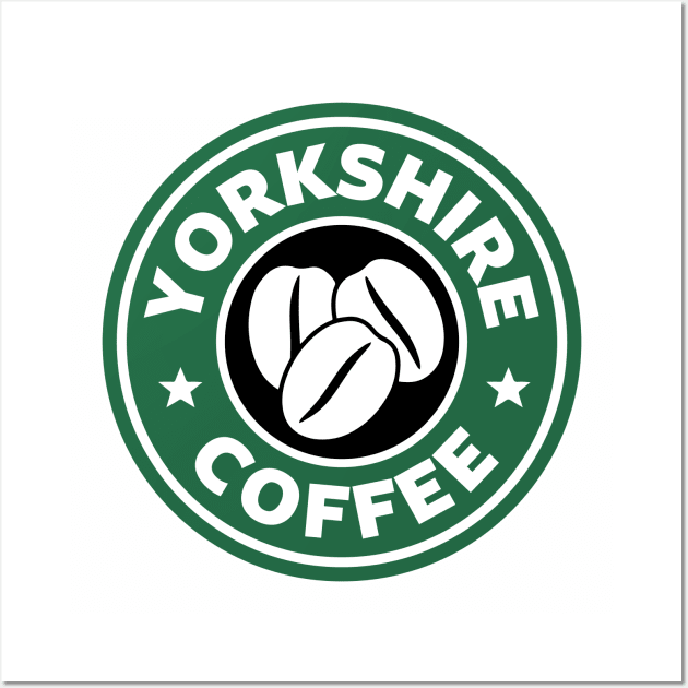 Yorkshire Coffee Wall Art by Rebus28